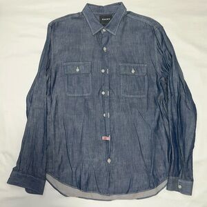 Bonobos Slim Fit blue button down size L